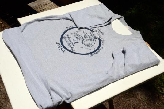 Vintage 1986 Softball USSSA Heather Gray Sports T-Shirt XL
