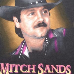 Vintage1990s Mitch Sands Country Music Concert T-Shirt L