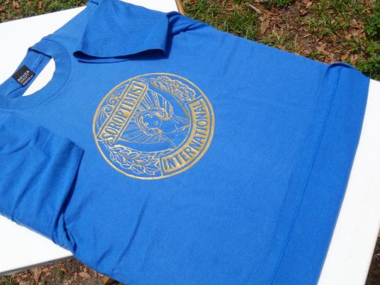 Vintage 1980s Blue Soroptomist Volunteer Org T Shirt L