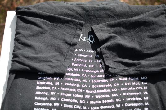 Vintage 1993 Joe Diffie Black Cotton Concert Tour T-Shirt L
