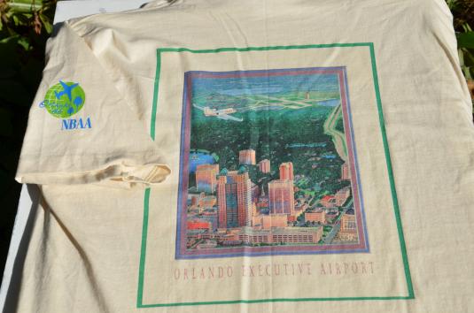 Vintage 1996 Orlando Executive Airport T-Shirt