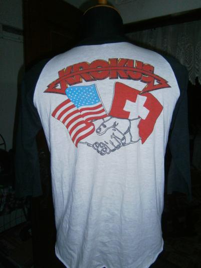 Vintage krokus World Tour 1981