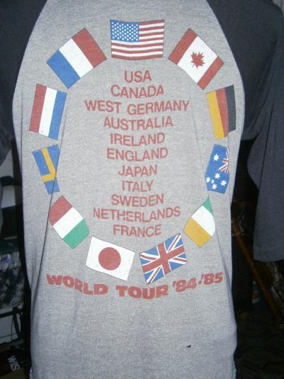 Vintage 3 Quater Bruce Springteen Tour 1984-85