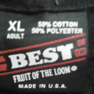 VintageT-Shirt THE BEATLES Tag Fruit Of The Loom Sz XL