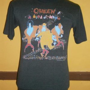 VINTAGE T-SHIRT QUEEN THE MAGIC TOUR 1986