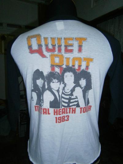 Vintage Quiet Riot metal health Tour 1983