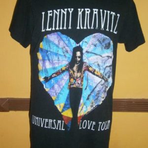 VINTAGE T-SHIRT LENNY KRAVITZ UNIVERSAL LOVE TOUR 1993