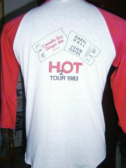 Vintage Darly John Hot Tour 1983