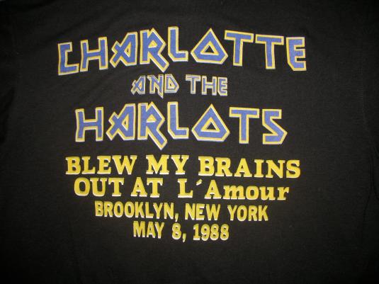 Iron Maiden “Charlotte and The Harlots” L’Amour Bklyn 1988