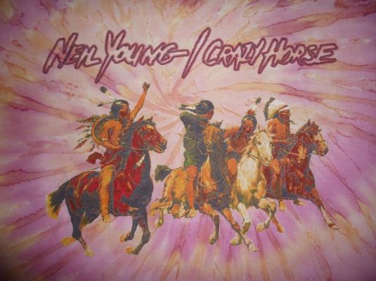 Vintage 1996-1997 Neil Young & Crazy Horse Tour T-Shirt