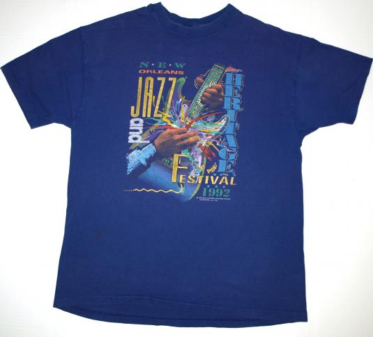 Vintage 1992 New Orleans Jazz Festival T-Shirt