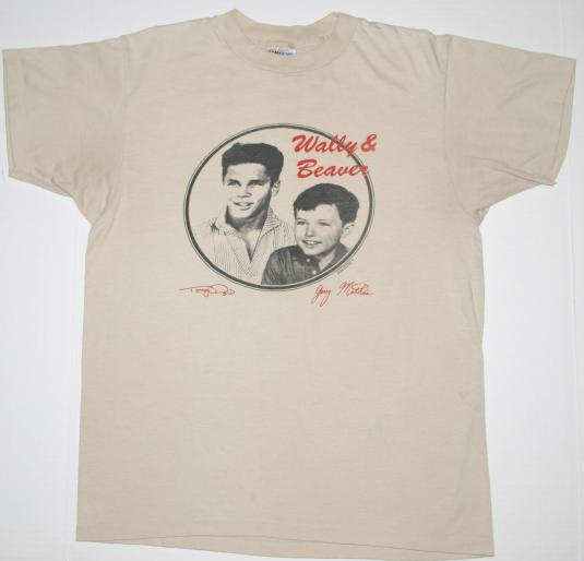 Vintage 1980s Leave It To Beaver Wally Cleaver T-Shirt