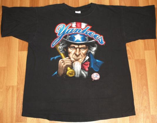 Vintage Uncle Sam NEW YORK YANKEES Baseball Salem T-shirt