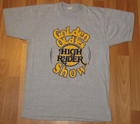 Vintage 1980s Golden Olides Record High Ryder Show T-Shirt