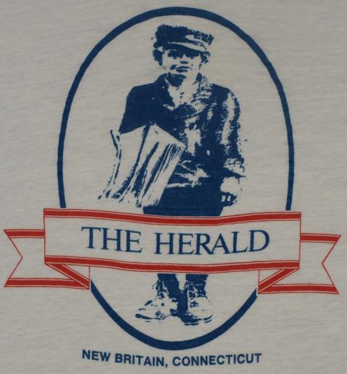Vintage New Britain Connecticut Paper Boy 80’s T-Shirt