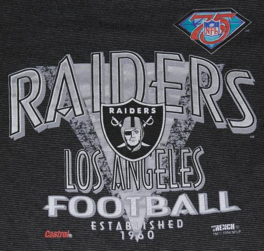 Vintage 1990s LA RAIDERS Los Angeles NFL Football T-Shirt