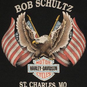 Harley Davidson waffle pocket t-shirt St. Charles Missouri