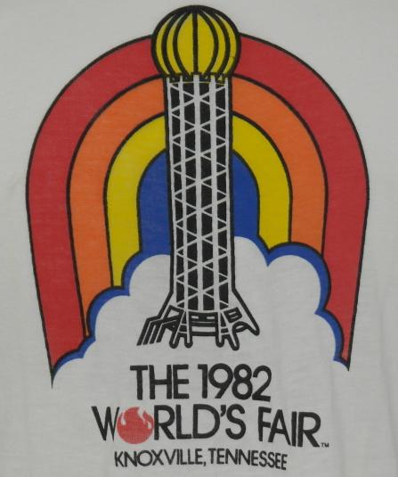 Vintage 1982 Knoxville Tennessee World’s Fair T-Shirt 1980s