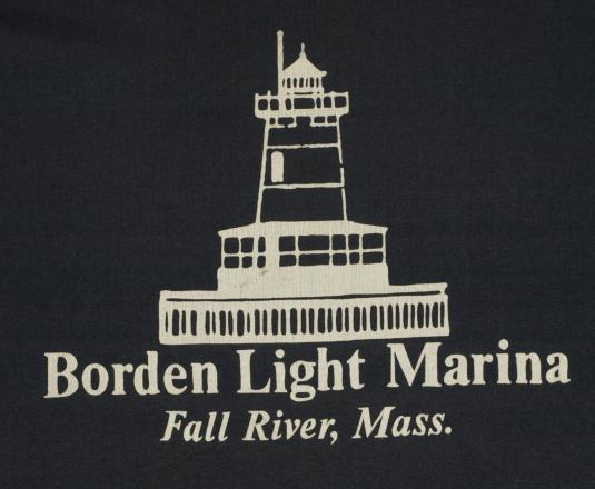 VTG Lizzy Borden Lighthouse Fall River Massachusetts T-shirt