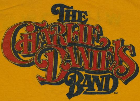 Vintage 1982 Charlie Daniels Band Concert Tour Shirt