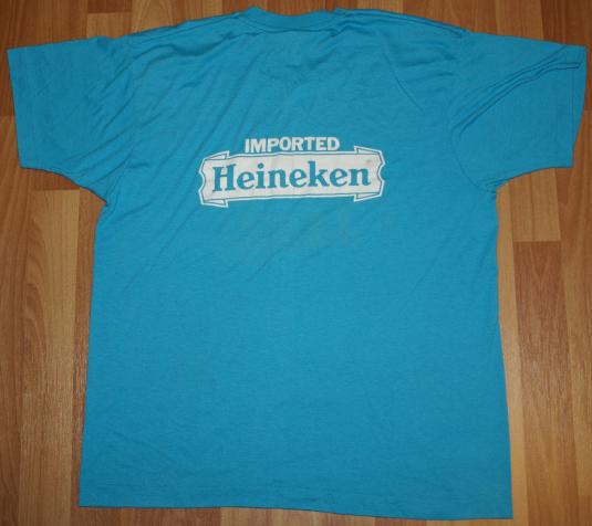 Vintage 80s Portsmouth Jazz Festival Heineken Beer T-Shirt