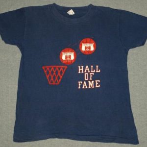 vintage 1980's Champion Basketball Hall of Fame T-shirt