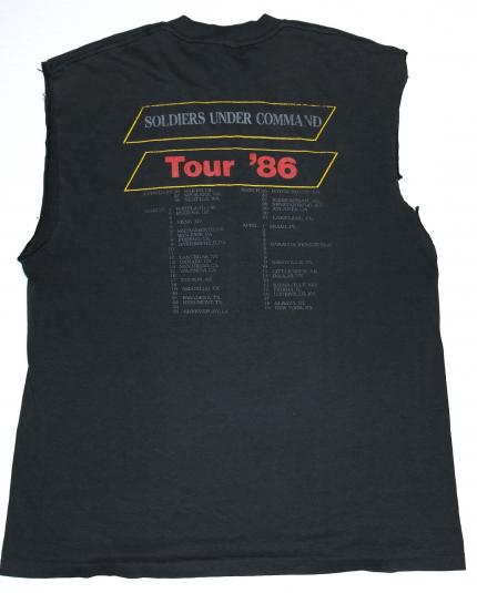 Vintage 1986 STRYPER Soldiers Under Command 1986 T-Shirt