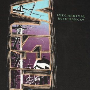 Vintage 1987 TESLA Mechanical Resonance Concert Tour T-Shirt