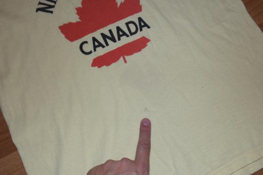 Vintage 1980s Niagara Falls Canada Maple Leaf T-Shirt
