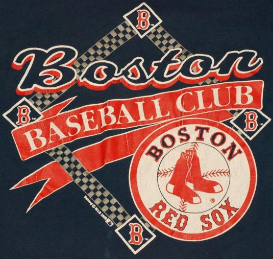 Vintage 1980s Boston Red Sox t-shirt MLB Logo Baseball
