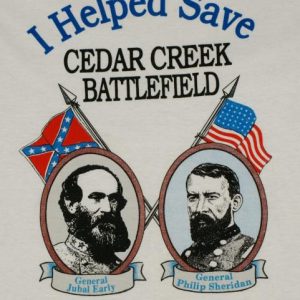 Vintage Civil War Cedar Creek Battlefield T-Shirt