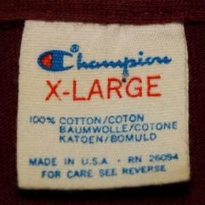 Vintage 1980s BOSTON COLLEGE Champion Brand T-Shirt