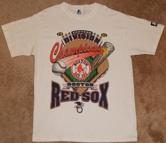 Vintage 1995 Boston Red Sox Champions T-shirt Baseball 1990s