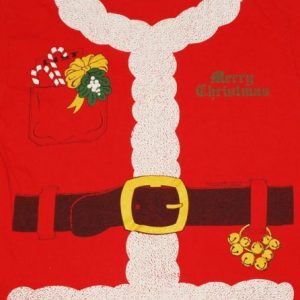 Vintage 1980 Santa Claus Costume T-Shirt Christmas