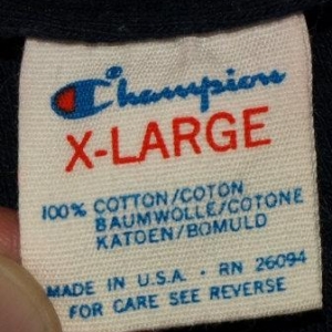 Vintage 1980s Champion Late Night with Dave Letterman Shirt