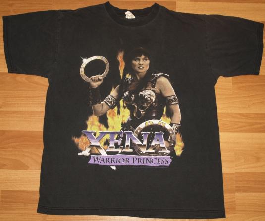 Vintage 1990s XENA Warrior Princess TV Show T-Shirt