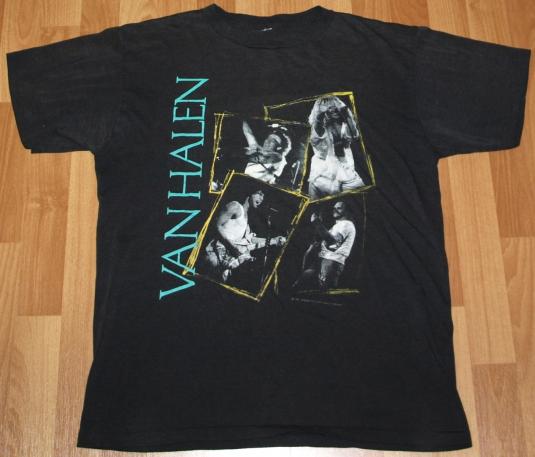 Vintage 1988 VAN HALEN OU912 Concert Tour T-Shirt