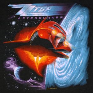 VTG 1986 ZZ TOP Afterburner Concert Tour T-Shirt DEADSTOCK