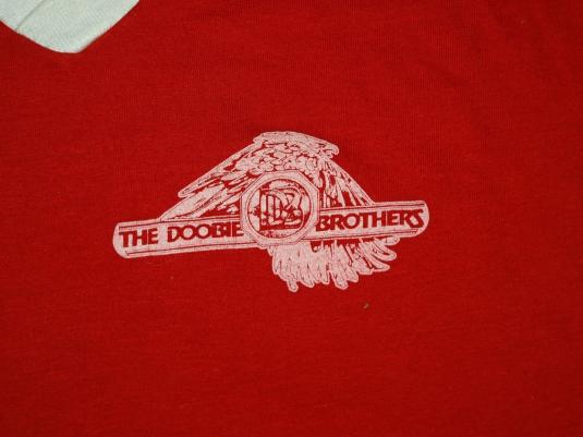 Vintage 1970s Doobie Brothers Concert Tour T-Shirt