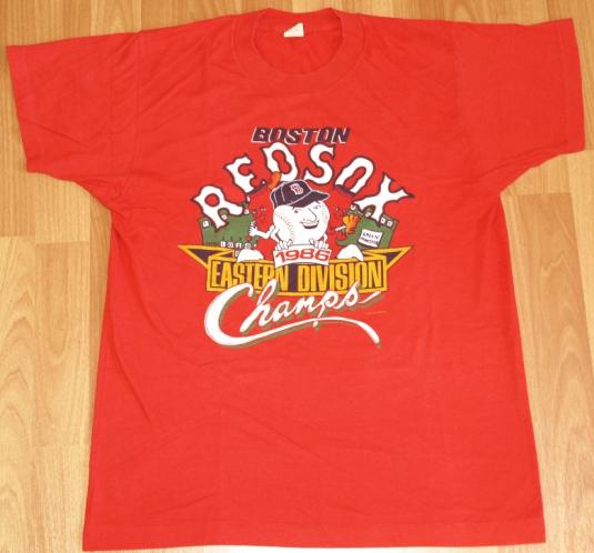 Vintage 1986 Boston Red Sox Champions T-Shirt