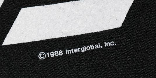 Vintage 1980s BAD COMPANY 1988 Black ORIGINAL T-Shirt
