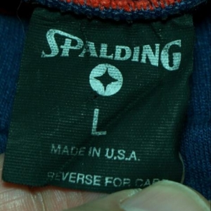 Vintage 1990s Spaulding USA Flag T-Shirt 90s