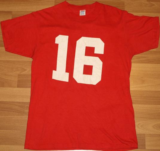 Vintage 1980’s JOE MONTANA San Francisco 49ers T-Shirt