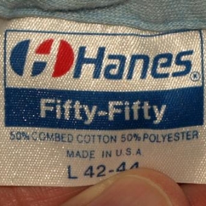 Vintage 80s Oxford Hills Maine Outdoor Sports 50/50 T Shirt