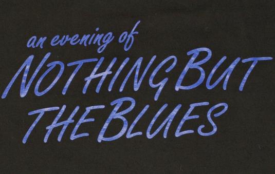 Vintage 1990s ERIC CLAPTON Nothing But Blues Concert T-Shirt