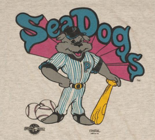 1995 Portland Sea Dogs Minor League Baseball T-shirt Maine