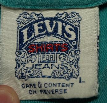 Vintaqe 90’s LEVIS Button Your Shorts 501 Jeans T-Shirt