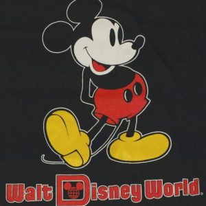Vintage 1980s Walt Disney World Mickey Mouse T-Shirt