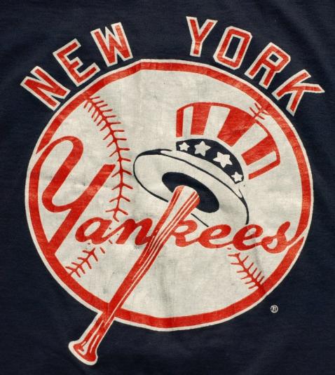 1970s New York Yankees Baseball T-Shirt (Go Dodgers!! Sorry, Had To) – Red  Vintage Co