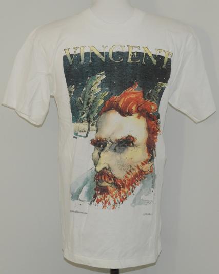 Vintage 1992 VINCENT VAN GOGH Art T-Shirt